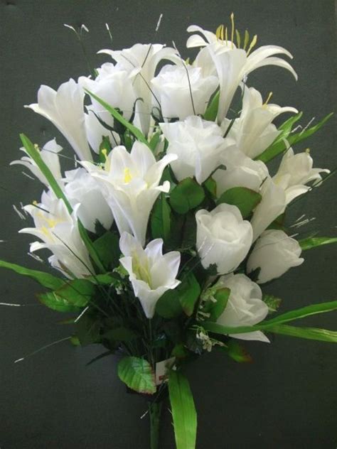 223363 Wedding Bouquet Lily Bouquet Easter Lily Wedding Bouquets
