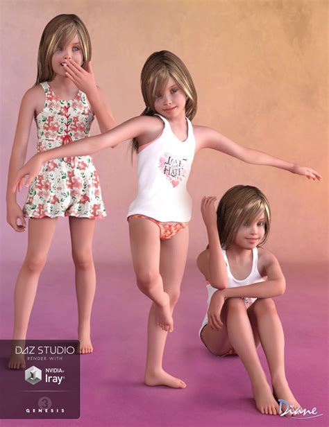 Adorbs Poses For Skyler And Genesis 3 Female S Freebies Daz 3D