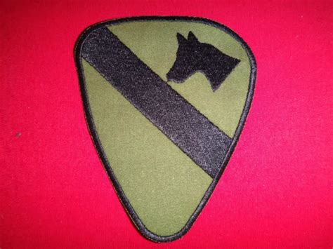 Vietnam War Subdued Patch Us 1st Cavalry Division The First Team 1095