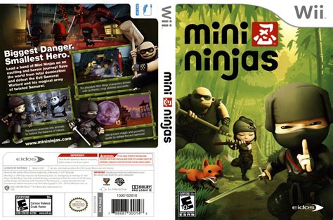 Games Covers Mini Ninjas Wii