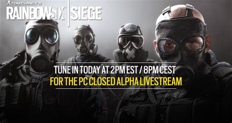 Tom Clancys Rainbow Six Siege New Gameplay Trailer And Livestream Today