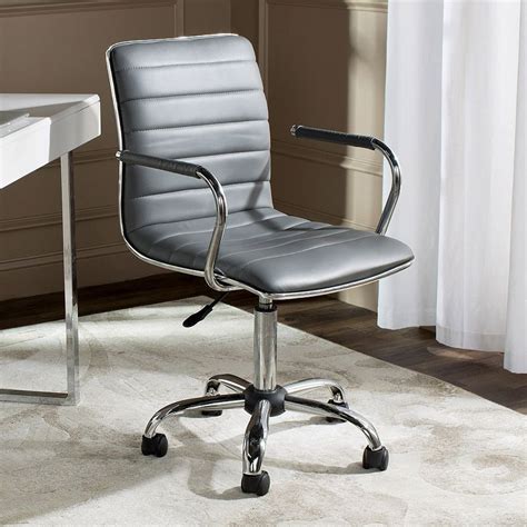 Shop target for office chairs and desk chairs in a variety of styles and colors. Safavieh Jonika Desk Chair, Grey | Grey desk chair, Orange ...