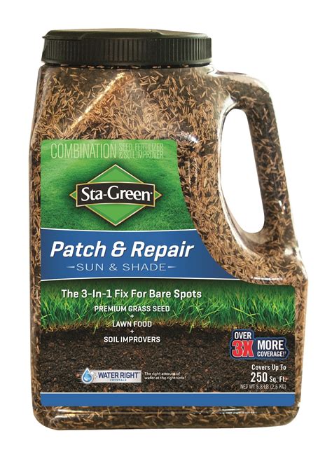 Home Patch N Repair Year Round Green Grass Seed Mixture Mat Roll Great For Lawn High Door Mats