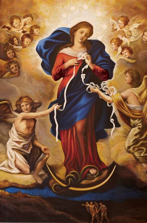 OraciÓn Poderosa A La Virgen Desatanudos ¡historia