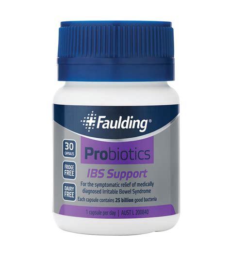 Buy Faulding Probiotics Ibs Support Capsules 30 Wizard Pharmacy
