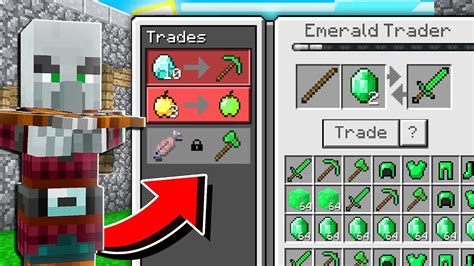 How To Unlock New Emerald Tools In Minecraft Tutorial Pocket Edition