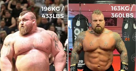 Eddie Hall Shows Off Body Transformation After Losing Five Stone Ahead