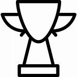 Trophy Icon Line Outline Drawing Iconsmind Icons