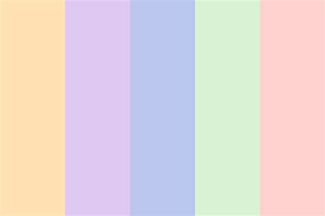 Soft Girl Pastel Color Palette Pastel Colour Palette Color Schemes