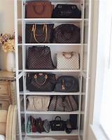 Handbag Storage Shelves