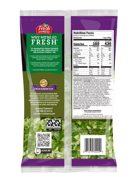 Twisted Caesar Enchilada Caesar Chopped Salad Kit™ Fresh Express