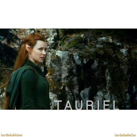 Beautiful Tauriel Thehobbit Dos Tauriel Evangelinelilly