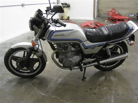 1981 Honda Cb400t Hawk Original Silver