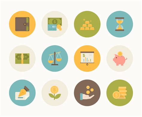 Apr 15, 2021 · for further information, please contact your bank, stockbroker of financial institution (i.s.i.n. Flat Money And Finance Icon Vector Set Vector Art ...