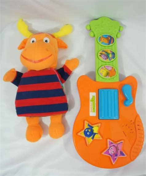 Backyardigans Guitar Musical Toy And Tyrone Plush Book 3000 Picclick