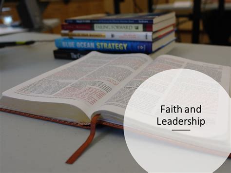 Faith And Leadership Crest Leadership