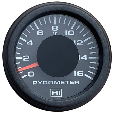 Pyrometer Gauge Kit 250º Sweep 0º1600ºf 010 213 1r 1 Hi