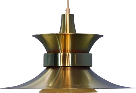 Vintage Danish Pendant Light In Brass Design Market