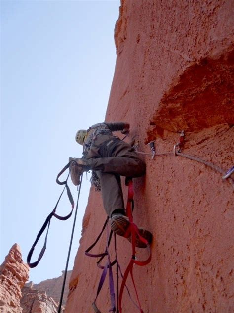 New Route In The Fisher Towers Climbing