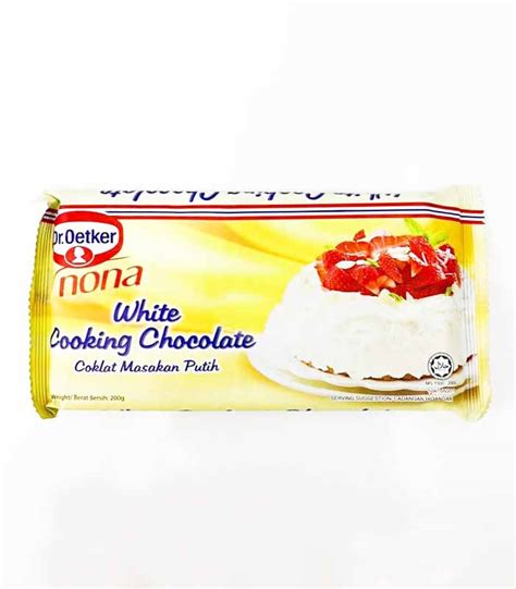 Dr Oetker Nona White Cooking Chocolate 200g