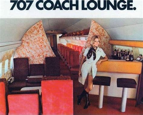 Aircraft Girls — Aircraftgirls 707 Coach Lounge Girl