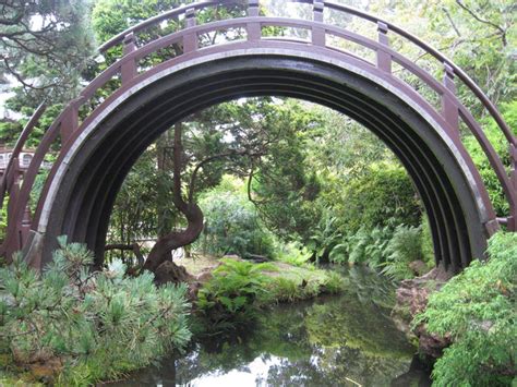 Moon Bridge Japanese Tea Garden San Francisco Garden Bridge Garden