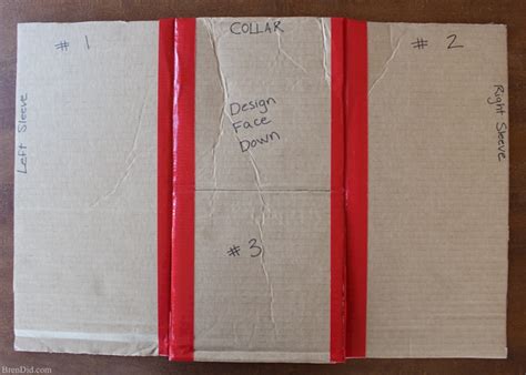 Make An Easy Diy T Shirt Folding Device From A Cardboard Box Bren Did