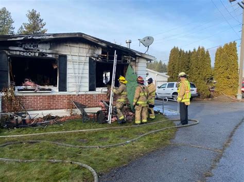 Spokane Valley Fire Roundup Two Home Fires One Fatal The Spokesman