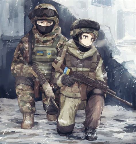 Article Japanese Go Crazy Over Ukrainian Anime Style Soldiers