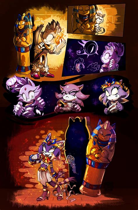 Blaze The Cat Hedgehog Art Sonic Fan Characters Sonic
