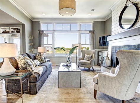 It welcomes you and warms your gathering area so that you and your relatives could have a fancy meeting without paying attention to cold weather happening outside the room. Ranch-Style Home with Transitional Coastal Interiors ...