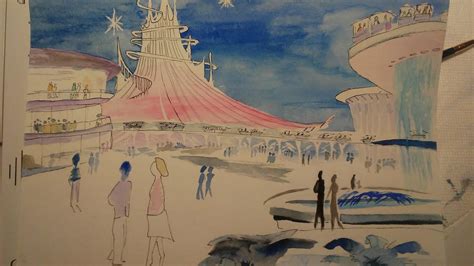 Space Mountain Concept Art Why Doesnt Mine Look As Good As The