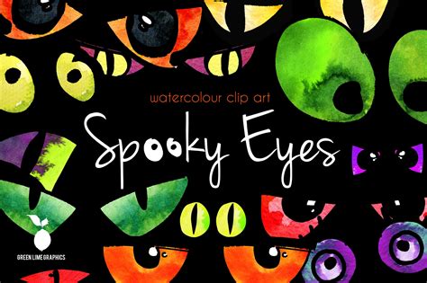 Spooky Eyes Clipart Halloween Eyes Clip Art Spooky Eyes Clip Art