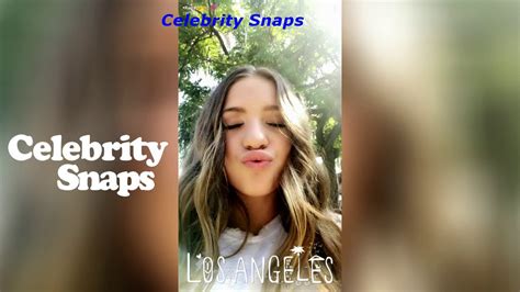 Mackenzie Ziegler Snapchat Stories September 7th 2017 Celebrity Snaps