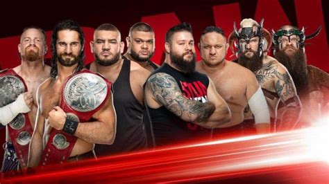 Wwe Announces Huge Eight Man Tag Team Match For This Mondays Episode Of Raw Wwe News Wwe