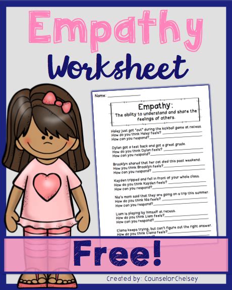 Empathy Worksheets For Elementary Students