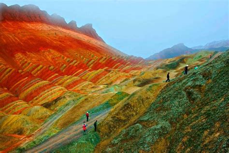 Zhangye China Danxia Landform Zhangye Danxia Landform Zhangye