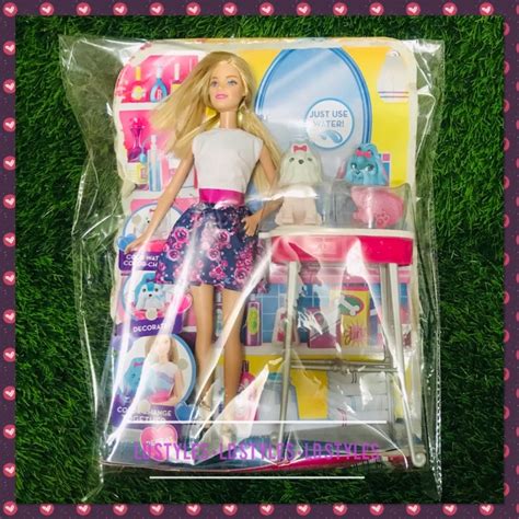 Barbie Color Me Cute Doll Playset No Box Shopee Philippines