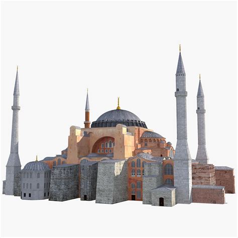 Hagia Sophia 2 3d Model Ad Hagiasophiamodel Hagia Sophia 3d