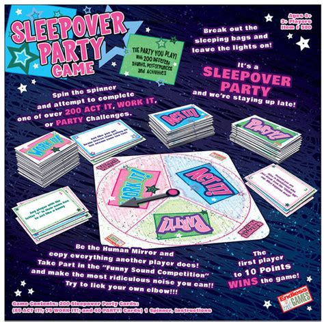 On top of that, you can play the. Sleepover Party Game | Endless Games