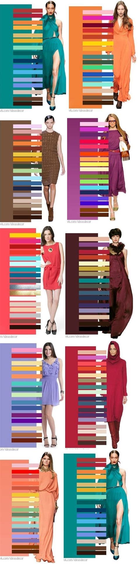 Great Color Combinations Fashion Color Combos And Clothes