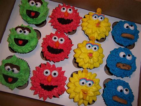 How To Get To Sesame Street Cupcakes