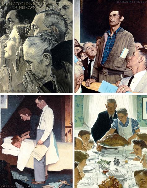 Norman Rockwells ‘four Freedoms Paintings To Go On Tour The New