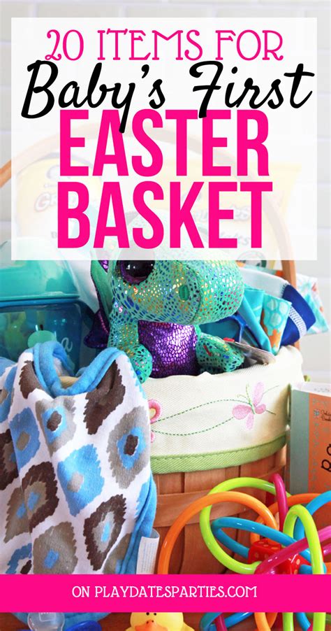 Super soft toys and precious outfits make the perfect little. 20 Items for Baby's First Easter Basket