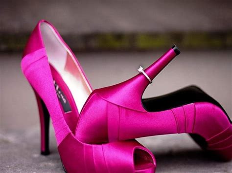 Hot Pink Wedding Shoes