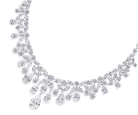 white diamond neckalceby Graff | White diamond jewelry, White diamond necklace, Diamond