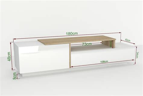 Viele unterschiedliche moderne tv möbel, wie beispielsweise ein hifi schrank, tv hifi möbel, tv lowboard oder ein klassischer fernsehtisch holz sind im breiten warenangebot zu finden. TV Schrank Hängeboard Lowboard Board mit HOCHGLANZ Weiß ...