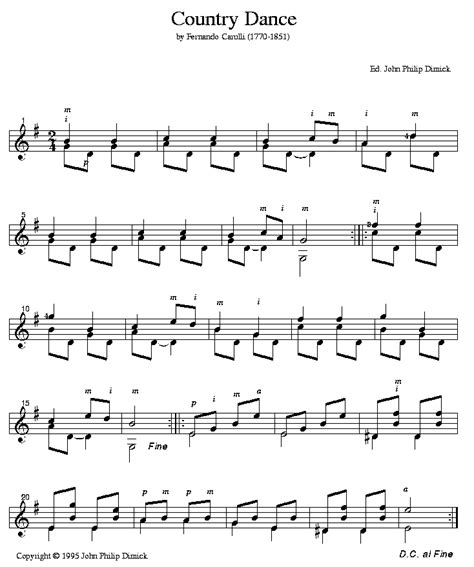 Professionally arranged by the makingmusicfun.net staff. Repertoire for Classical Guitar Beginners | Guitarist.com