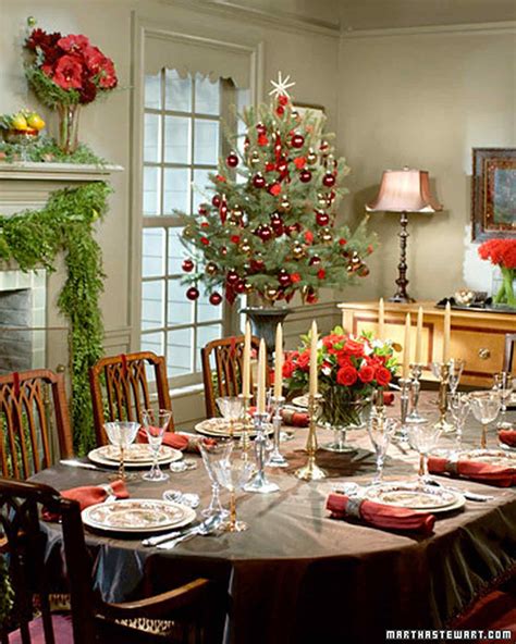 Holiday Table Settings Martha Stewart