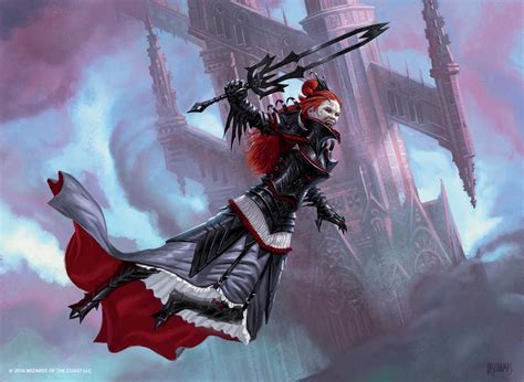 Mtg Art Olivia Mobilized For War From Shadows Over Innistrad Set By